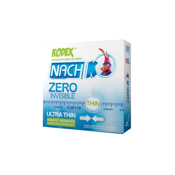 کاندوم 3عددی Zero Invisible