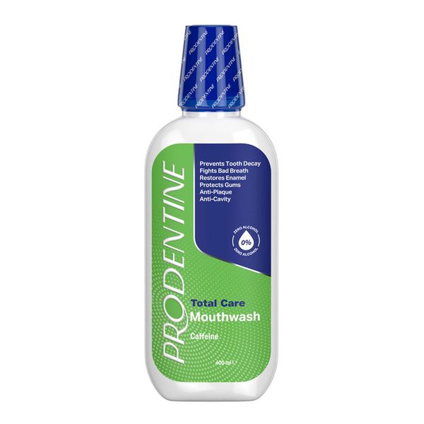 دهانشویه کامل دندان حاوی کافئین