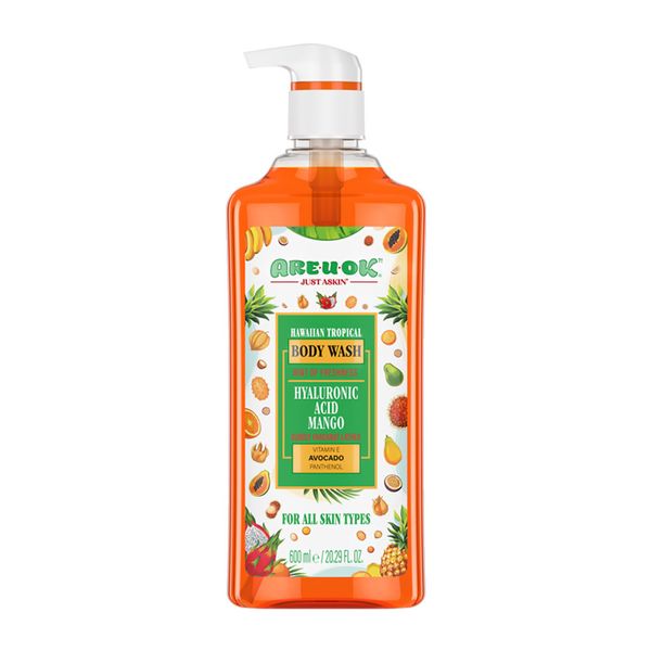 شامپو بدن با رایحه میوه های استوایی مناسب انواع پوست