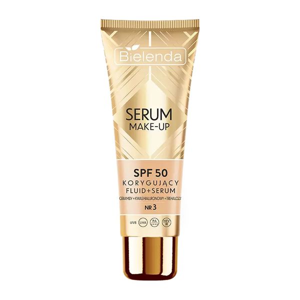 سرم فلویید اصلاح کننده 50SPF مناسب برای انواع پوست بژ تیره