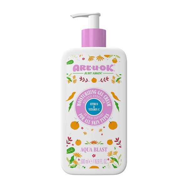 کرم ژل آبرسان پمپی گریپ فروت و ویتامین سی