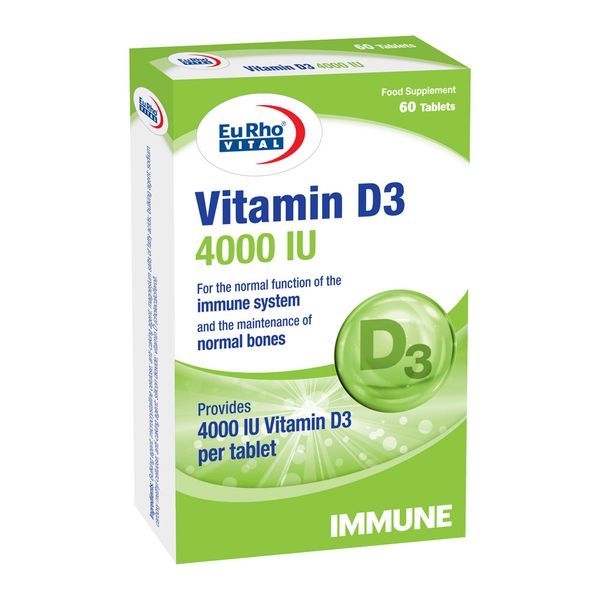 ویتامین د3 4000 واحدی 60 عددی