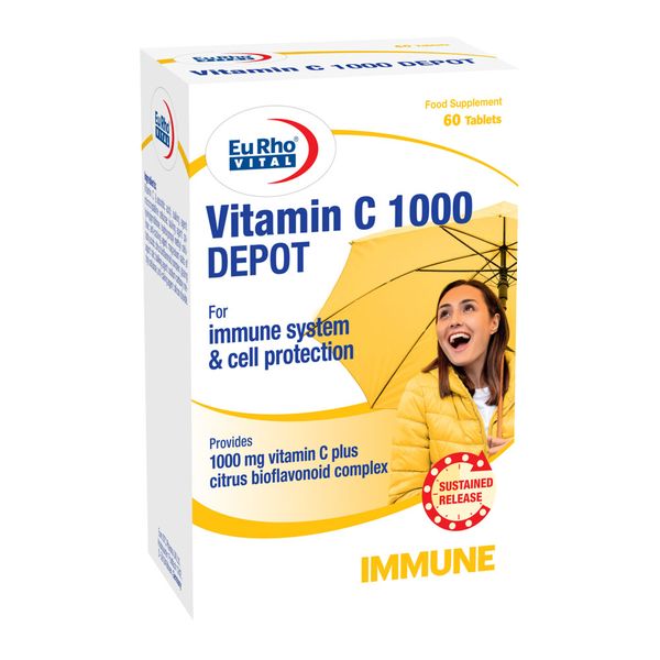 ویتامین سی 1000 دپو 60 عددی