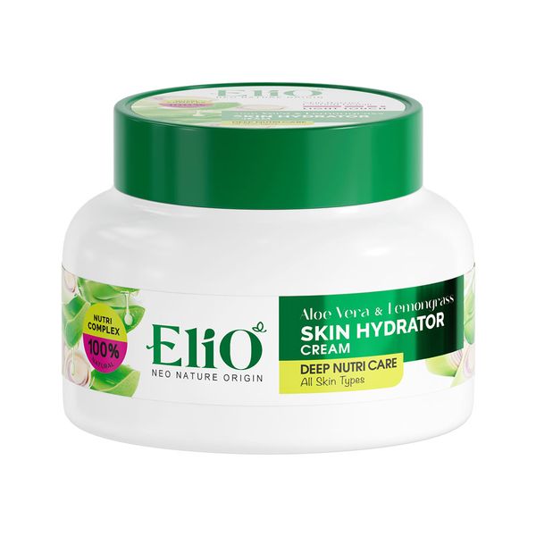 کرم مرطوب کننده کاسه ای آلوئه ورا و علف لیمو