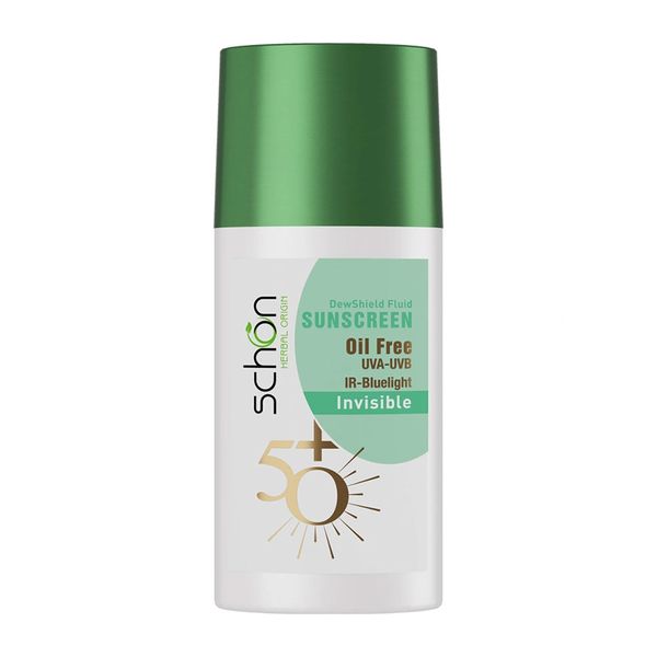 ضد آفتاب فاقد چربی بدون رنگ SPF50 حاوی عصاره آلوئه ورا