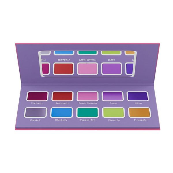 پالت سایه چشم ده رنگ پاپی