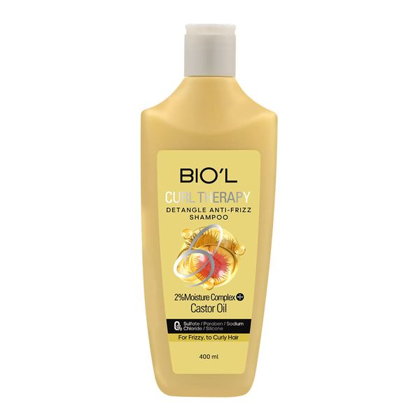 شامپو کرل تراپی مناسب موهای فر و وز سولفات فری