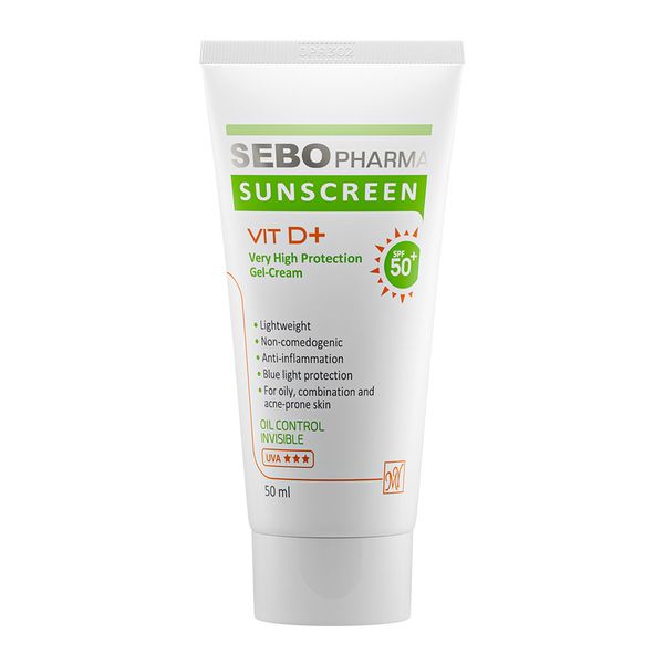 ضد آفتاب بی رنگ سبو فارما spf50
