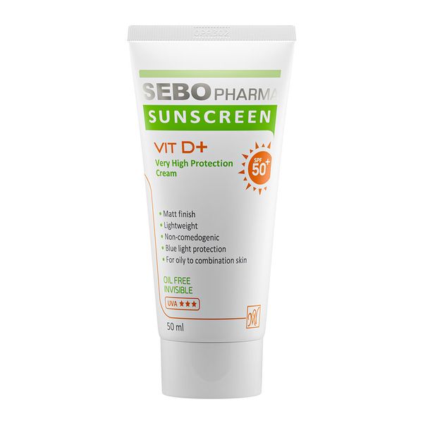 ضد آفتاب بی رنگ پوست چرب سبو فارما spf50