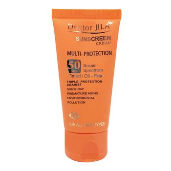 ضد آفتاب رنگی مولتی پروتکشن SPF50