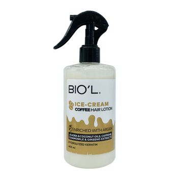 لوسیون موی رنگ شده بدون آبکشی بستنی نسکافه‌ای 400میل