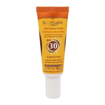 ضد آفتاب و کرم دور چشم بژ طبیعی SPF30