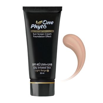 ضد آفتاب کرم پودری مناسب پوست چرب SPF40