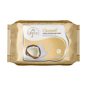 دستمال مرطوب آرایش پاک کن پوست خشک 27 عددی