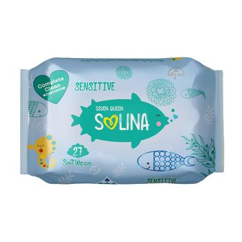 دستمال مرطوب کودک مدل complete clean بسته 27 عددی