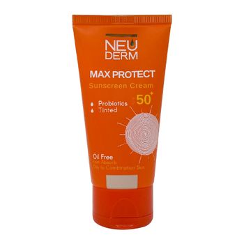 ضد آفتاب مکس پروتکت  فاقد چربی  رنگی Spf 50
