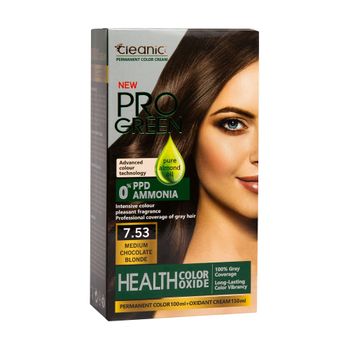 کیت رنگ موی شکلاتی بدون آمونیاک زنانه