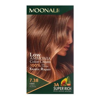 کیت رنگ مو سری رنگهای بلوند شنی 7.38