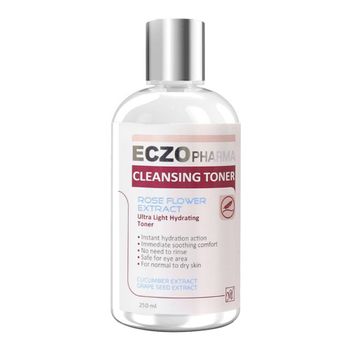 تونر پاک کننده پوست صورت مناسب پوست نرمال تا خشک اگزو فارما