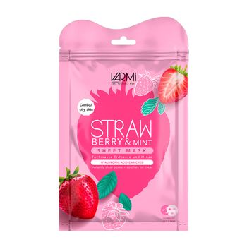 دبل شیت ماسک آبرسان توت فرنگی و نعناع