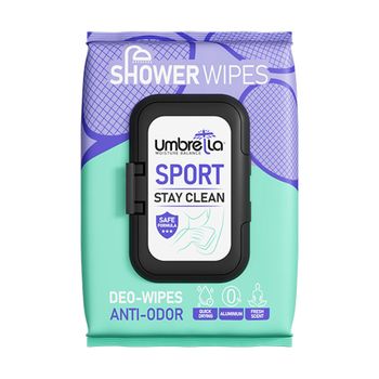 دستمال مرطوب خوشبو کننده بدن اسپرت