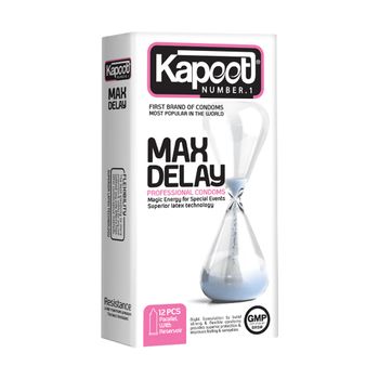 کاندوم 12عددی Max Delay