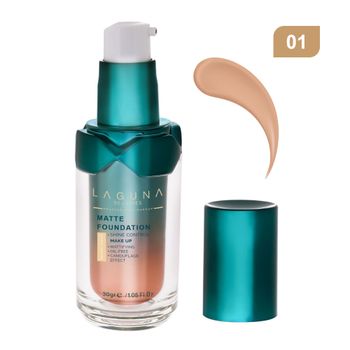 کرم پودر پمپی مات شماره 01 