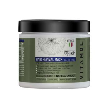 ماسک مو با آبکشی فاقد سولفات مخصوص موی خشک و آسیب دیده