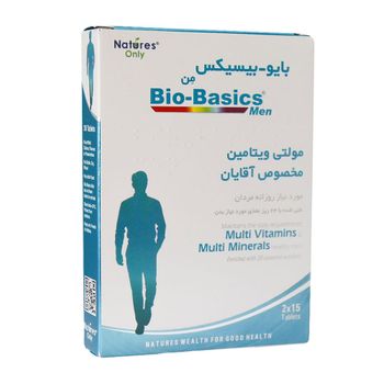 مولتی ویتامین آقایان بایو بیسیکس 30 عددی