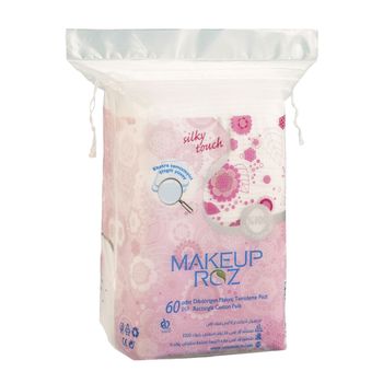 پد آرایش پاک کن مستطیلی 60 عددی