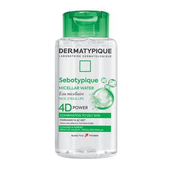 محلول پاک کننده آرایش پوست مختلط تا چرب سبوتیپیک