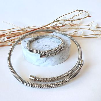 ست بنگل و گردنبند فنری