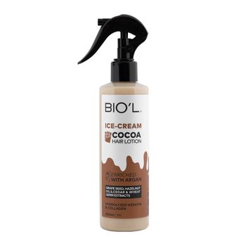 لوسیون موی آسیب دیده بدون آبکشی بستنی شکلاتی 250میل