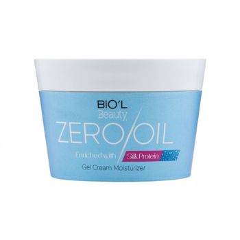 ژل کرم کاسه‌ای زیرو اویل حاوی سیلک پروتئین مناسب انواع پوست