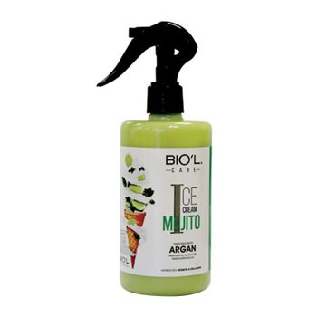 لوسیون مو بازسازی کننده موهای آسیب دیده بدون آبکشی بستنی موهیتو