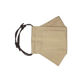 ماسک پارچه‌ای فیلتردار طرح کنف