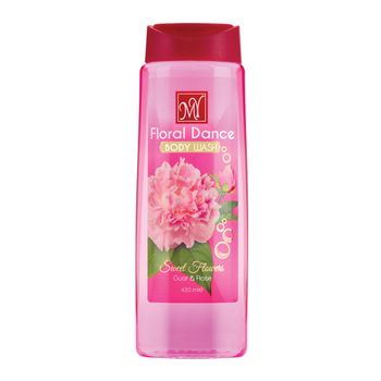 شامپو بدن فلورال دنس حاوی عصاره رز و گوار