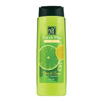 شامپو بدن فرش میکس حاوی عصاره نعنا فلفلی و گوار