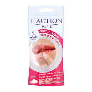 اسکراب نرم کننده و برطرف کننده پوسته های لب