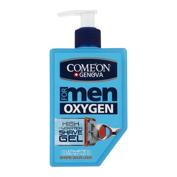 ژل اصلاح مردانه Oxygen مناسب پوست خشک و معمولی