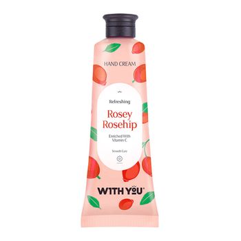 کرم محافظت و مرطوب‌کننده دست حاوی میوه گل رز و ویتامین C