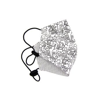 ماسک پارچه ای دو رو طرح بته جقه