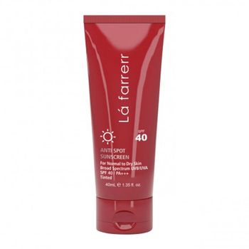 ضد آفتاب و ضد لک رنگی پوست خشک و معمولی SPF40 بژ تیره 