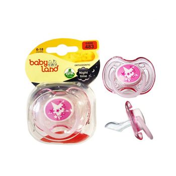 پستانک النا شب تاب ارتودنسی طرح ستاره سایز 2 (6 تا 18 ماه) 