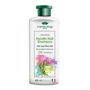 شامپو کراتینه حجم دهنده موهای نازک و ضعیف