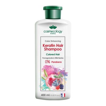 شامپو کراتینه موهای رنگ شده حاوی عصاره انار