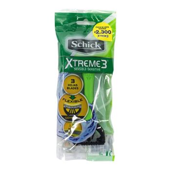 تیغ اصلاح مردانه 3 تیغه مدل Xtreme 3