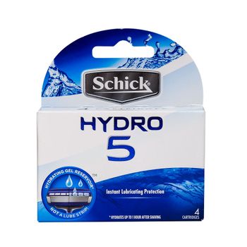 تیغ یدک خودتراش مردانه 5 تیغه Hydro 5 بسته 4 عددی