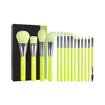 ست براش نئون سبز 15 عددی