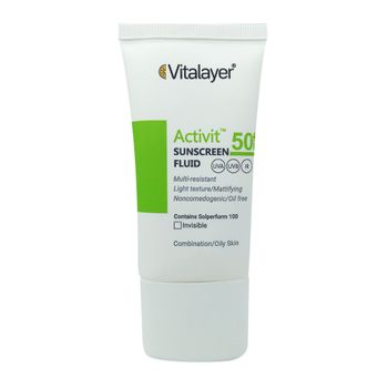فلوئید ضد آفتاب پوست چرب بی رنگ اکتی ویت
